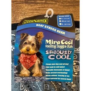MiraCool OccuNomix Cooling Doggie Mat Gray Dog Heat Stress Gear 20x24‎ NEW